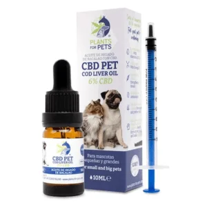 ÓLEO CBD PARA PET´S COM ÓLEO DE FÍGADO DE BACALHAU - CBD 6% 10 ML-Contém 600mg